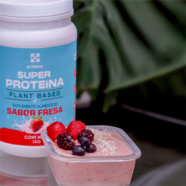 Proteína Fresa - 1 kg - Imagen 2
